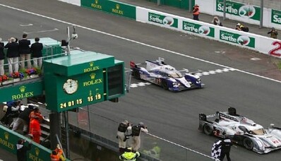 De 24 uur van Le Mans ‘lucht’ evenement