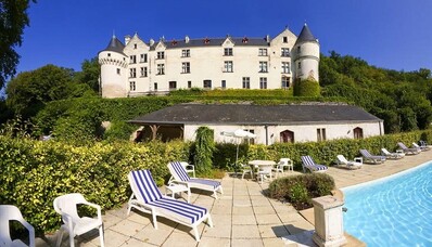 Een helikopter huren voor Le Château de Chissay in de Loire-vallei