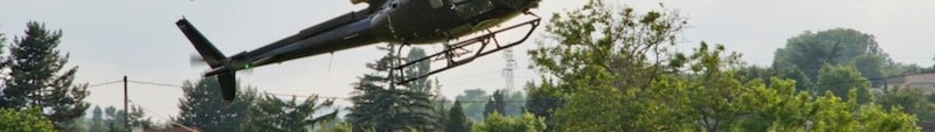 Le Puy du Fou per helikopter