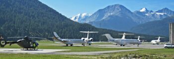 Paris - Saint-Moritz Itinéraire Samedan location jet privé