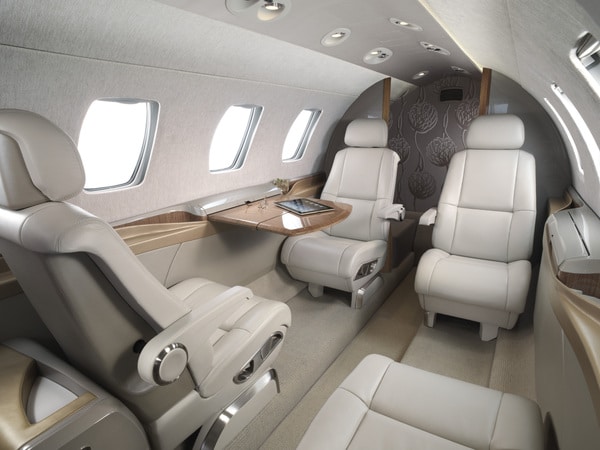 Cabine intérieur Citation Jet CJ