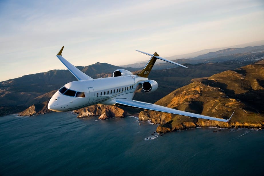 Global 6000 en vol
