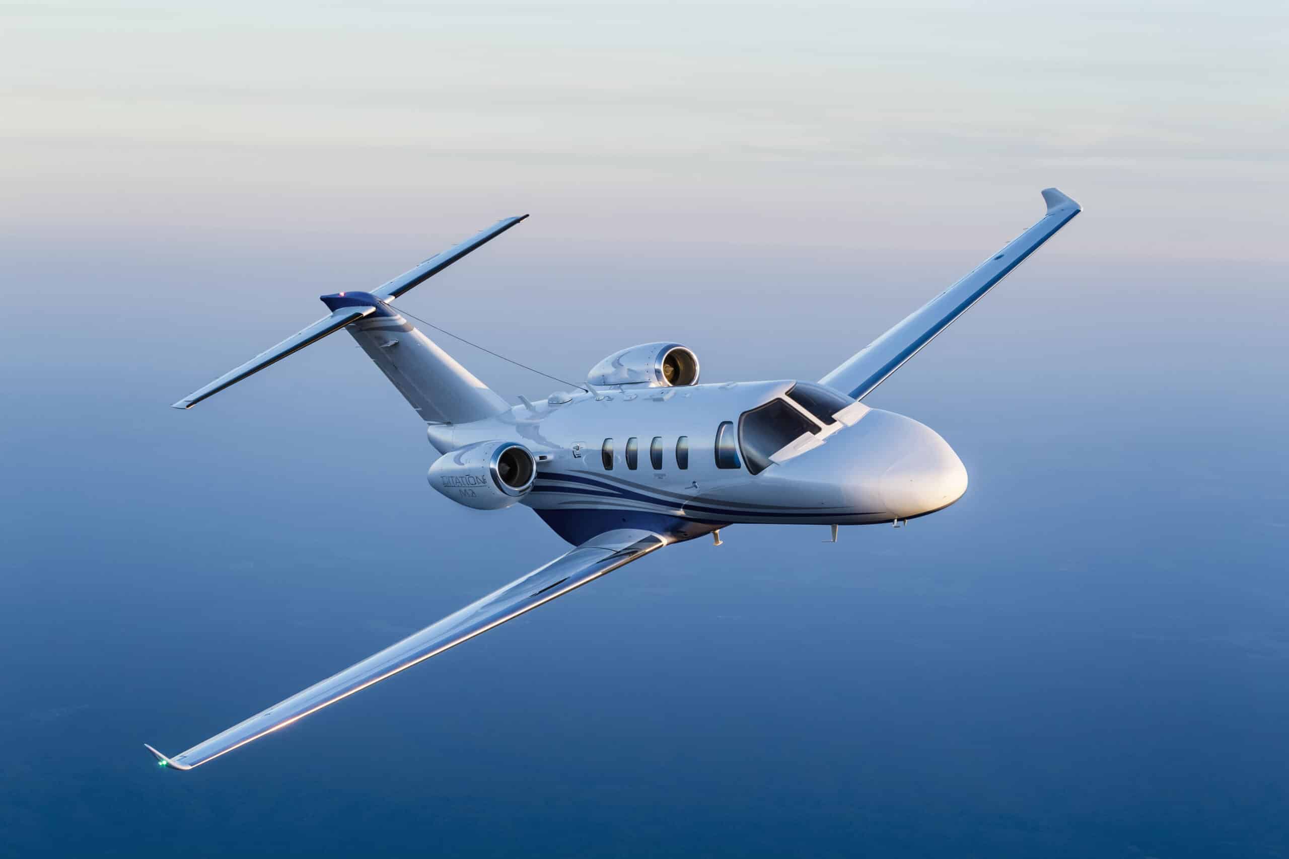 Location de jet privé : petit jet au design élégant.