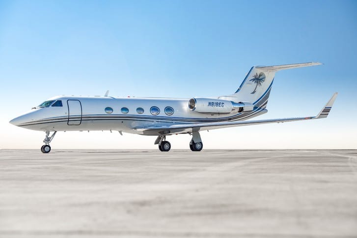 location de jet privé Cabine luxueuse du Challenger 650