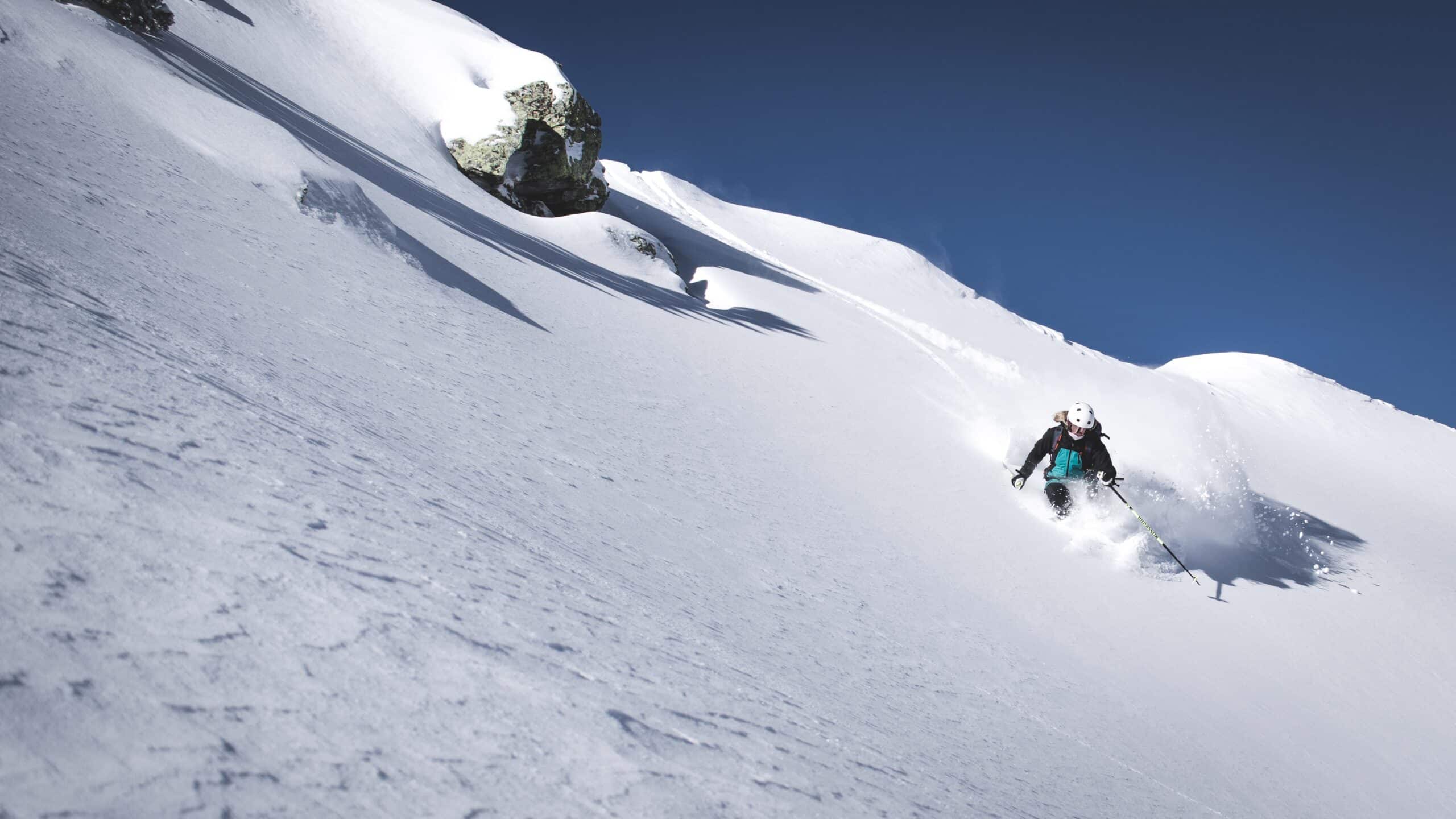 Verbier, skieur