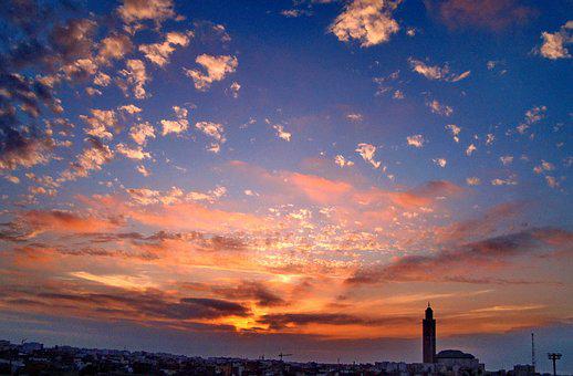 Casablanca couché de soleil