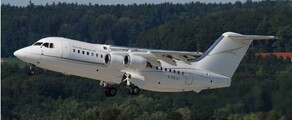 RJ 85 (BAE 146) VIP: Privé jet verhuur 