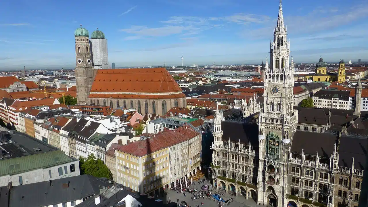 Vue sur Munich