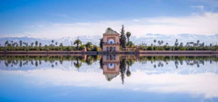 Menara, quartier de Marrakech