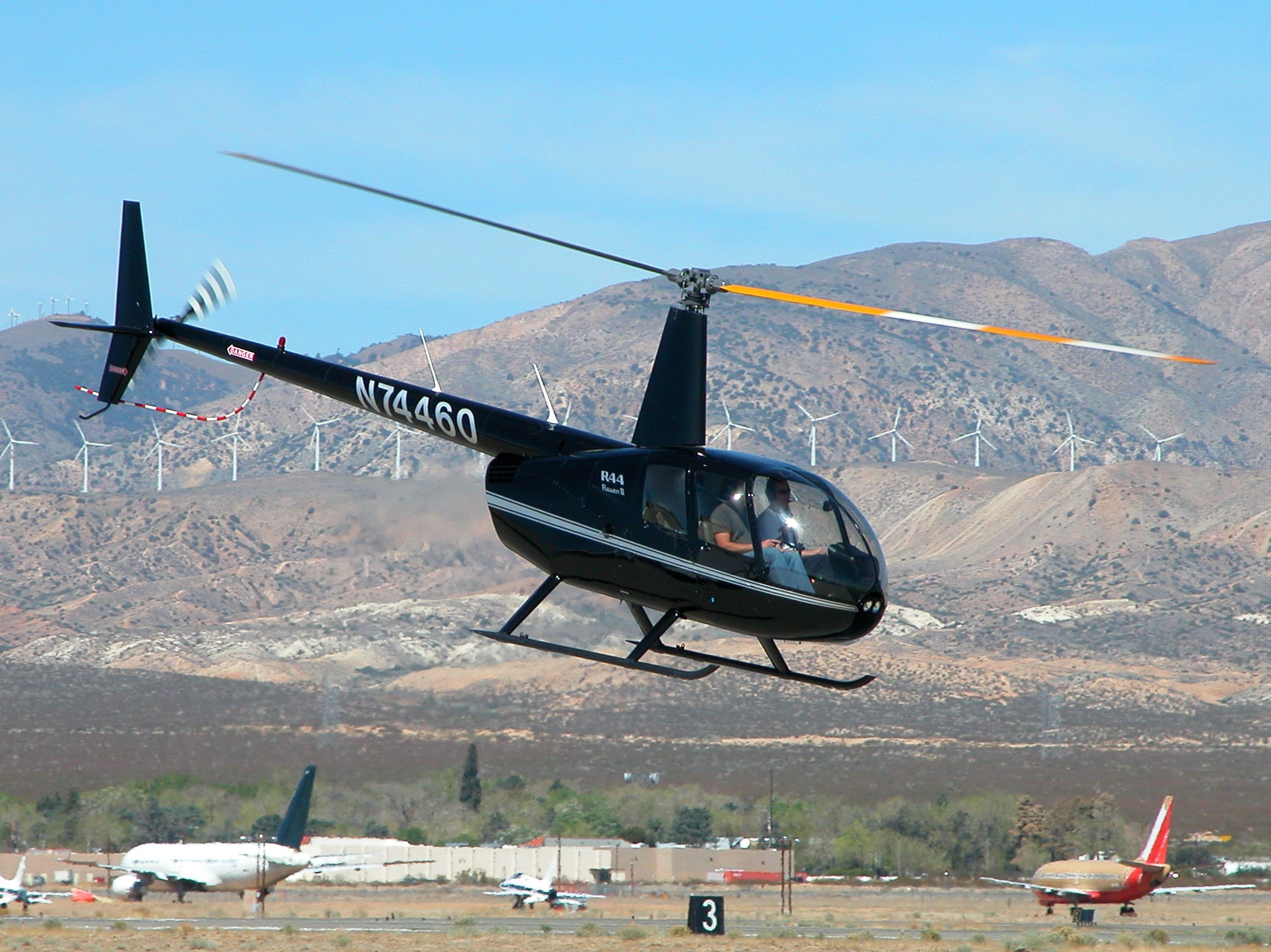 Hélicoptère Robinson R22