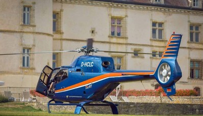 Huur een helikopter seminars uitnodigingen klanten incentives lunches