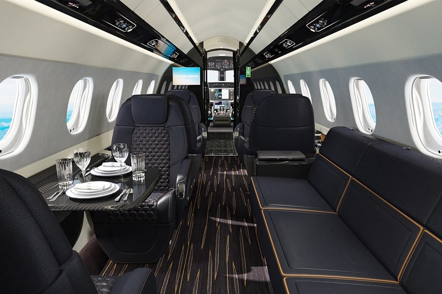 Praetor 600 intérieur