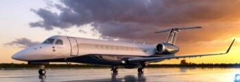 Gulfstream G450 dans les airs