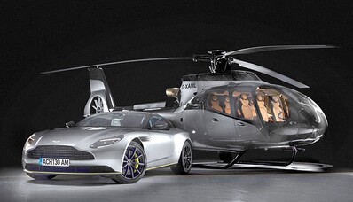 Aston Martin koopt een helikopter met Airbus!
