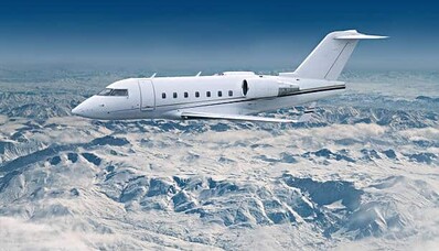 Top 10 skigebieden per privéjet