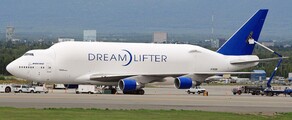 BOEING 747-400 DREAMLIFTER : Vrachtvliegtuig huren 