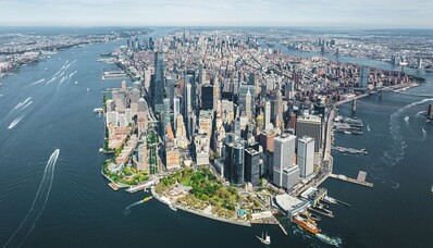 Helikoptervlucht door New York