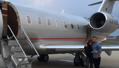 Welke voetballers hebben privéjets?