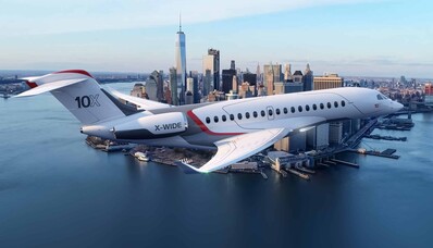 Falcon 6 modellen privéjets