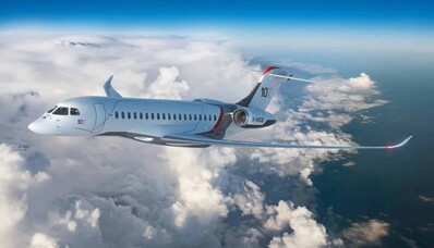 Dassault Aviation lanceert de Falcon 10X, zijn krachtigste privéjet