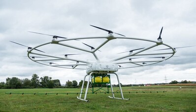 De VoloDrone hoopt een revolutie teweeg te brengen in de wereld van het landbouwtransport