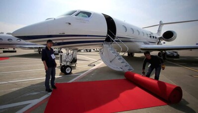 Top 10 privéjets van miljardairs