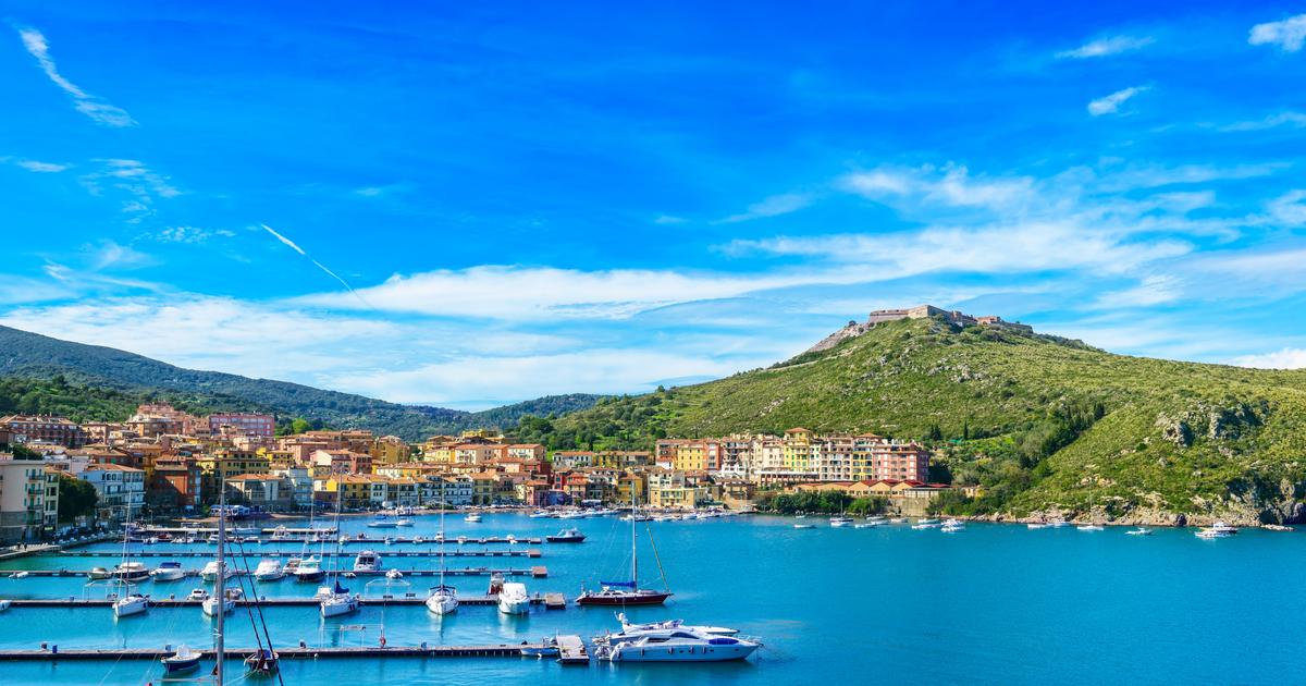 Porto Ercole, vue pittoresque du port.