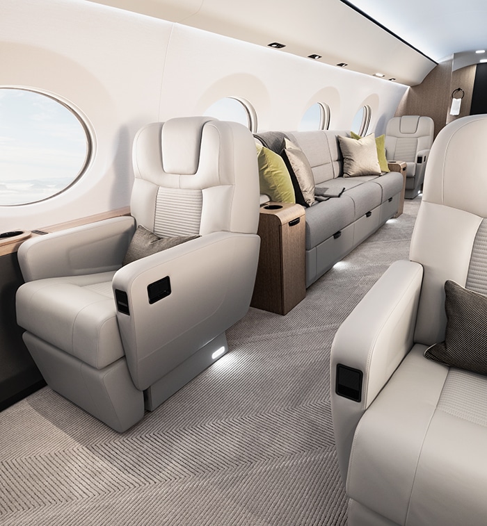 Gulfstream G400 intérieur