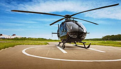 Bruiloft: huur een helikopter of privévliegtuig
