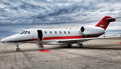 TOP 5 populairste privéjets in Europa in 2022.