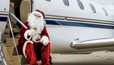 5 bestemmingen om deze kerst naartoe te vliegen in een privéjet