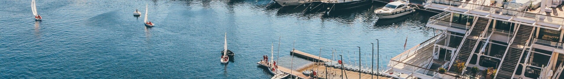Europese jachthavens bereikbaar per privéjet