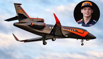 Wanneer F1 opstijgt: de privéjet van Max Verstappen