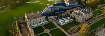 chateaux de la loire helicoptere