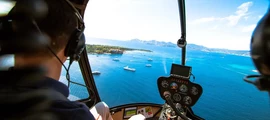 Lyon - Courchevel: helikoptertransfer