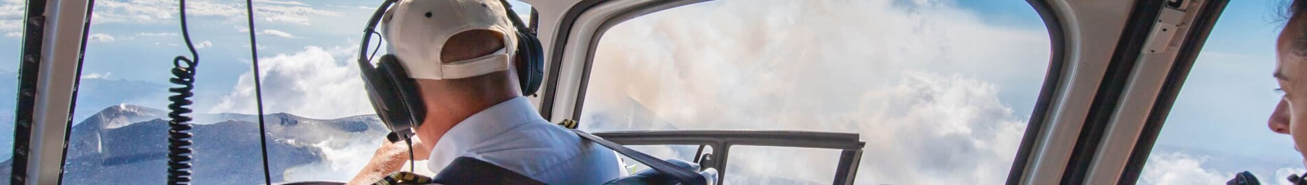 Helikoptervlucht over de Etna