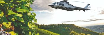 tour vigneti italiani elicottero