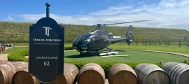 Château de Ferrières: helikopterervaring