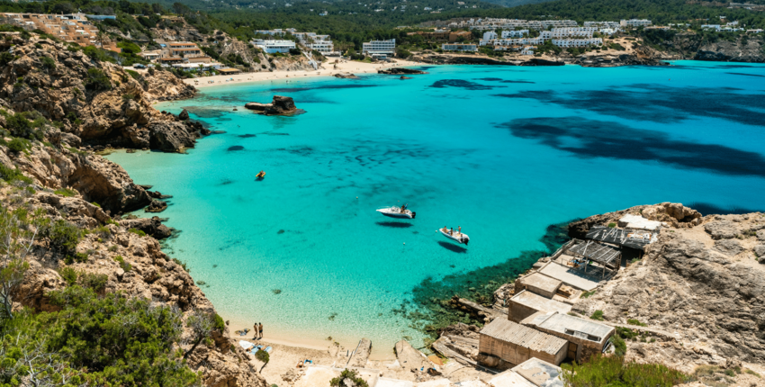 Malaga - Ibiza: helikoptervlucht