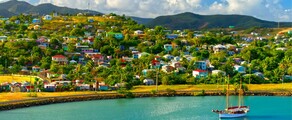 Antigua - Saint-Barthélemy: helikoptervlucht