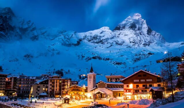 Milaan - Cervinia: helikopter transfer