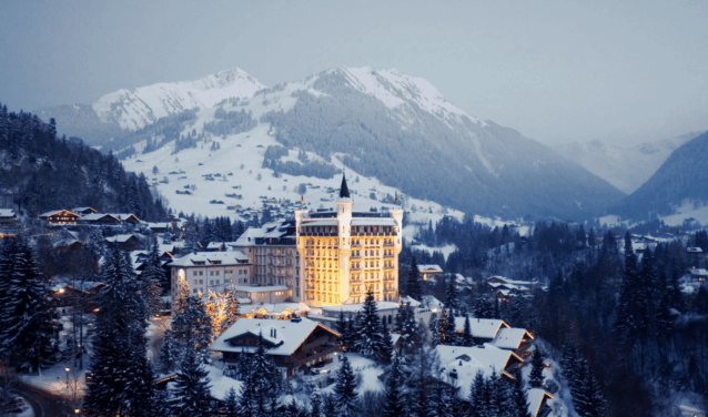 Genève - Gstaad: helikoptertransfer