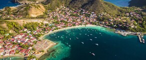 Fort-de-France - Les Saintes: helikopter transfer
