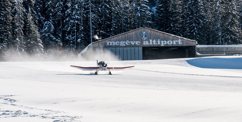 Genève - Megève: helikoptertransfer