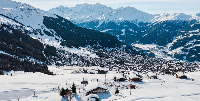 Genève - Verbier: helikopter transfer