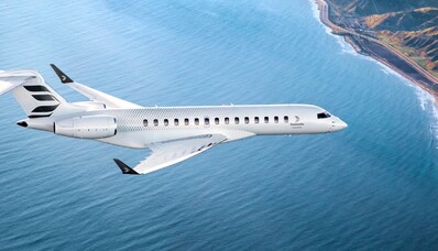 Bombardier Global 8000 canadese fabrikant neemt snelste zakenvliegtuig sinds Concorde in gebruik